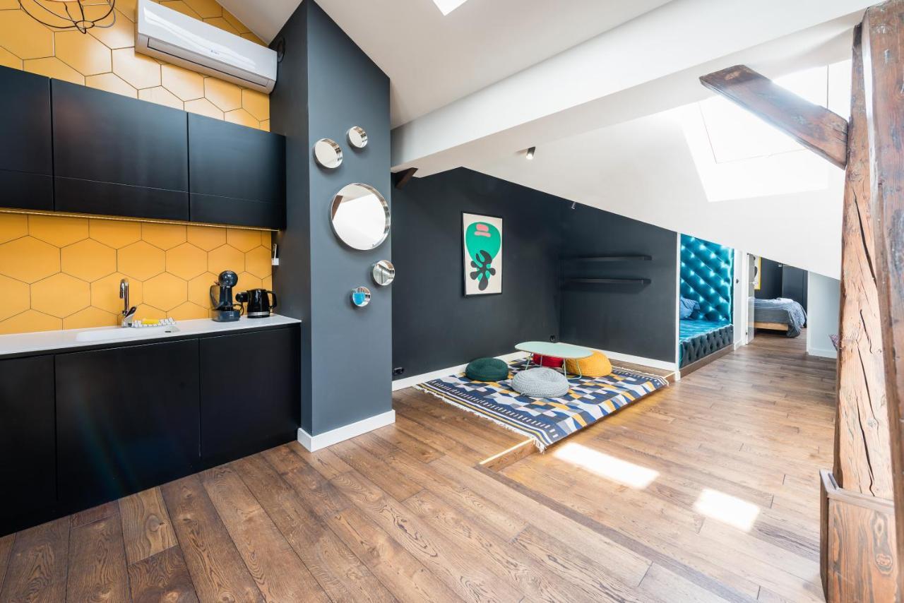 Wegierska Luxury Loft Wawelofts Appartement Krakau Buitenkant foto